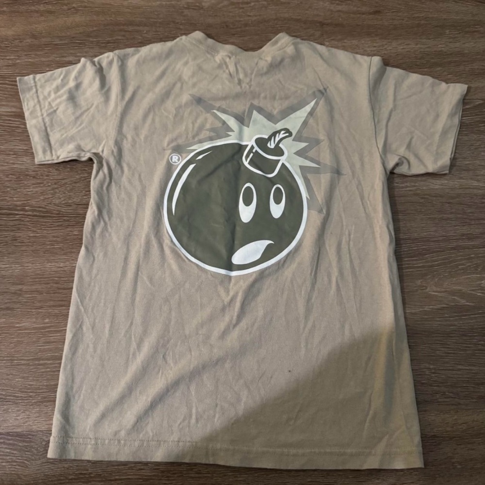 Adam Bomb by The Hundreds Tan Graphic T-Shirt